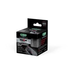 Curad Performance Series IRONMAN Self-Adherent Wrap, Black, 2", 24/CS (CURIM5053)