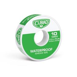 Curad Waterproof Adhesive Tape, 1/2" x 10 yd., 24/CS (CUR47441RB)