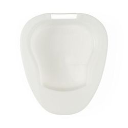 Medline Deluxe Fracture Bedpan, Pigment Free, 24/CS (DYNEC80230C)