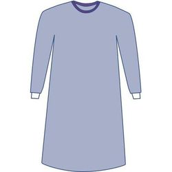 Medline Aurora Nonreinforced Gown, Size L, 100/CS (SPT-2701CS)