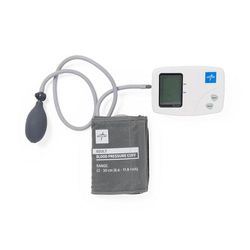 Medline Pro Semi-Automatic Digital Blood Pressure Monitor, Adult Cuff, 1 EA (MDS3002)