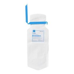 Medline Refillable Ice Bag with Clamp Closure, White, 5" x 12", 80/CS (NON4400)