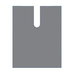 Medline Standard Sterile Large Film Surgical U-Drape with 8" x 30" (20 x 76 cm) Split, 60" x 84" (134 x 213 cm) Overall, 1 EA (DYNJP2430H)