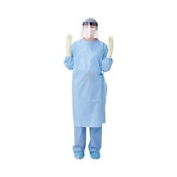 Medline Sterile Nonreinforced Sirus Surgical Gowns with Set-In Sleeves and Towel, Size 4XL, 1 EA (DYNJP2009SH)