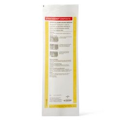 Medline Stratasorb Composite Adhesive Island Wound Dressings, 4" x 14", 1 EA (MSC30414H)