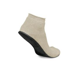 Medline Sure-Grip Terrycloth Slippers, Size XL, Beige, 12/BX (MDT211220XL)