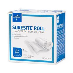 Medline Surefilm Transparent Dressing, 2" x 11 yd., 12/CS (MSC2402)