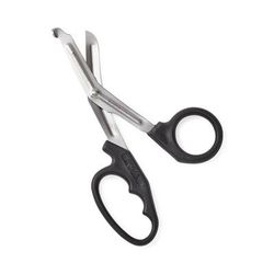 Medline Universal Bandage Scissors, Black, 6.25" (15.9 cm), 1 EA (MDS0895016)