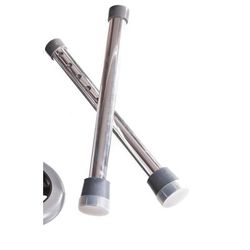 Medline Walker Foot Piece Extension Set with 5" Wheels, 1/KT (G07725)