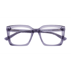 Unisex s square Purple Acetate Prescription eyeglasses - Eyebuydirect s Mullen
