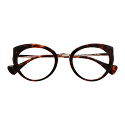 Female s horn Tortoise Acetate,Metal Prescription eyeglasses - Eyebuydirect s Admiral