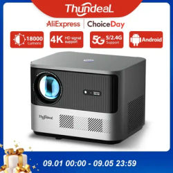 ThundeaL Full HD 1080P Projector TDA6W Auto Focus Smart Android WIFI LCD LED Video Home Theater Portable Projector Home Theater