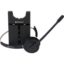 Spracht Zum Maestro Wireless Dect 6.0 Monoaural Over-The-Head Usb Headset, Black