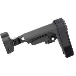 Samson B.R.E. MP5 End Cap Folding Bufferless Receiver Extension Ambidextrous Black 04-06162-01