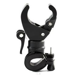 TEMU Bicycle Light Holder, 360-degree Rotating Bike Mount, Cycling Accessories, Flashlight Holder, Outdoor Riding Gear