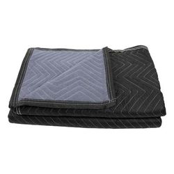 Monster Trucks Hd Nonwoven Moving Blanket, 72" X 80", Black