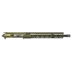 Aero Precision M4E1-T PRO CHF M4 5.56mm 14.5 inch Complete Upper Receiver Hanson Mid Length 1-7 Twist A2 Birdcage Anodized OD Green APAR700012D115