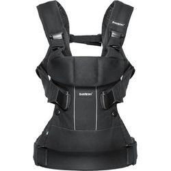 BabyBjrn Baby Carrier One Cotton Mix, Black