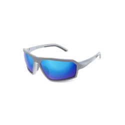 War Bird Sleeper Cell Glasses Grey Frames/Smoke Lens/Blue Shield EYSCGYSMBLR