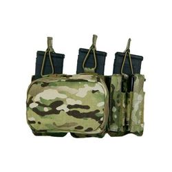 Tactical Assault Gear MOLLE Triple Mag/Pistol/Utility Pouch Multicam 832607