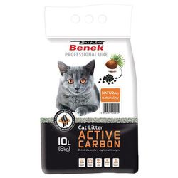 10l(approx. 8kg) Active Carbon Super Benek Cat Littter