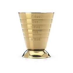 Barfly M37069GD 2.5 oz Bar Measuring Cup, Gold