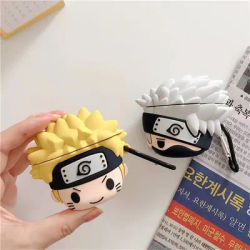 Étui pour écouteurs Anime pour Apple Airpods, casque de protection pour téléphone, coque souple, jouets pour enfants, cadeau adulte, 1, 2, 3, 1 sauna, 1 pièce