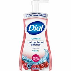 Dial Complete Power Berries Foam Soap, Power Berries Scent, 10 fl oz, Pump Bottle Dispenser, 8/Carton (DIA34727CT)