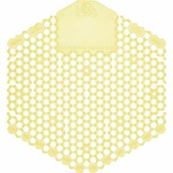 Fresh Products Wave 3D Urinal Screen, 10/Box, Yellow (FRS3WDS60CIT)
