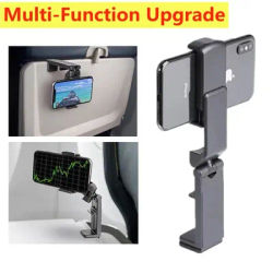 Airplane Phone Holder Stand Cell Mobile Portable Travel Mount Desk Flight Foldable Rotatable Selfie