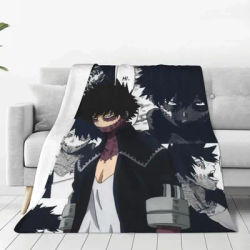 Couvertures en velours Anime My Hero Academia Hone Nuki Juzo, pour canapé et voiture, tapis de lit Super doux