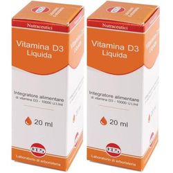 KOS Vitamina D3 Liquida Gocce 2x20 ml Soluzione orale