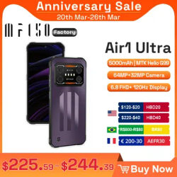 IIIF150 Air1 Ultra 8GB+256GB Rugged Night Vision Smartphone 6.8" FHD+ 120Hz Display 64MP Camera 5000mAh Portable Cellphone