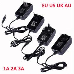 AC 110-240V 220V To DC 12V 1A 2A 3A Power Supply Unit Adapter Charger Converter 12 volt EU US UK AU Plug Transformer LED Driver