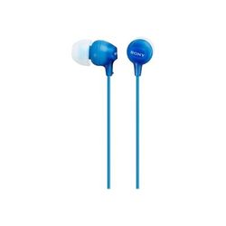 Sony Mdr-Ex15Lp - Ex Series - Earphones - In-Ear - Wired - 3.5 Mm Jack - Blue