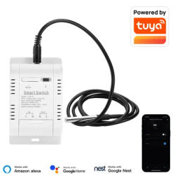 Tuya-Joli de température intelligent, moniteur d'alimentation avec sonde de capteur de température,