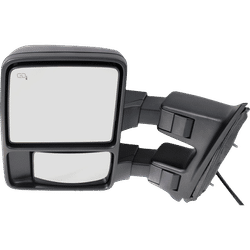 Kool Vue Towing Mirror Textured Black, Driver Side, 1-year limited warranty FD278EL-S
