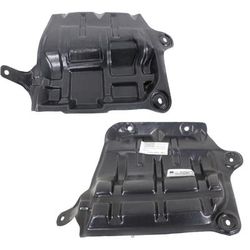 Replacement Engine Splash Shield, Front, Driver & Passenger Side, 1-year unlimited-mileage warranty SET-REPN310145