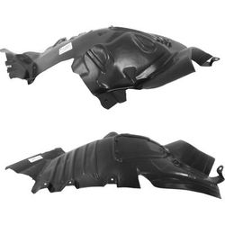 Replacement Fender Liner, Front, Driver & Passenger Side, Front Section, 1-year unlimited-mileage warranty SET-RM22210007