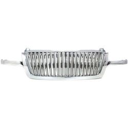 Replacement Grille Assembly Plastic Chrome Grille, 1-year unlimited-mileage warranty ARBC070118C