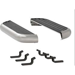 Luverne Running Boards Aluminum Polished 6 1/2 in. MegaStep Series, Lifetime LUVERNE limited warranty with 5-year on finish 575060-570553