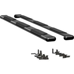 Luverne Running Boards Aluminum Powdercoated Textured Black O-Mega II 6 in. Series, 584102-571117