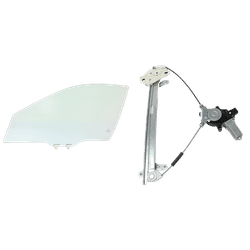 Replacement Door Glass, Front, Driver Side, 1-year unlimited-mileage warranty KIT-063017-21