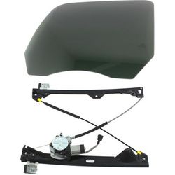 JC Whitney Door Glass, Rear, Passenger Side, 1-year unlimited-mileage warranty KIT-062917-02