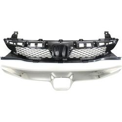 Replacement Grille Assembly Plastic Paintable Grille, 1-year unlimited-mileage warranty KIT-072017-21