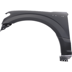 Replacement Fender Aluminum Primed, Front, Driver Side, 1-year unlimited-mileage warranty RF22010012