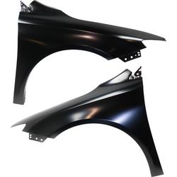 Replacement Fender Steel Primed, Front, Driver & Passenger Side, 1-year unlimited-mileage warranty SET-REPC220187Q