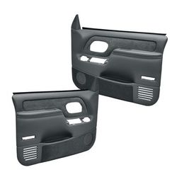 Coverlay Interior Restoration Kit ABS Plastic Slate Gray Dash Cap, Door Panel, Lifetime limited warranty 18-695C59F-SGR