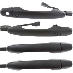 Replacement Exterior Door Handle Primed, Front, Driver & Passenger Side, 1-year unlimited-mileage warranty SET-REPHD462367-4