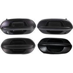 Replacement Exterior Door Handle Primed, Front & Rear, Driver Passenger Side, 1-year unlimited-mileage warranty SET-REPH462171-4